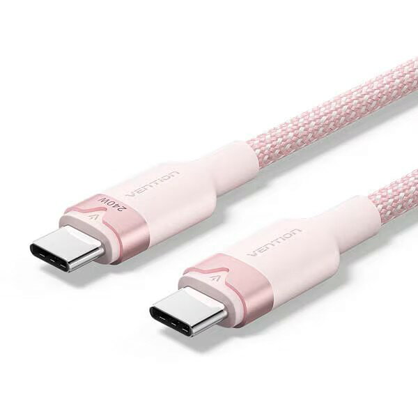VENTIONVENTION ベンション ピンク pink 桃色 2m 2メートル 5A 充電 急速充電 USB USB2.0 オス タイプC TypeーC 240 ベンション ユーエスビー2.0 シー オス トゥー シー オス 5エーケーブル ピンク アルミニウムゴウキンタイプ イーマーカータイオウ 2メートル TRー1382 JAN：4570198751382 PCソフト・周辺機器 スマートフォン関連 その他