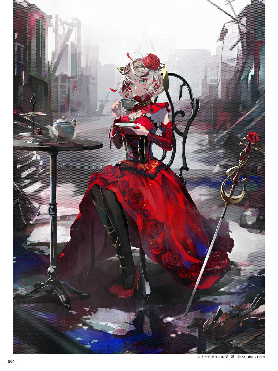 takt op. 運命は真紅き旋律の街を OFFICIAL ARTWORKS