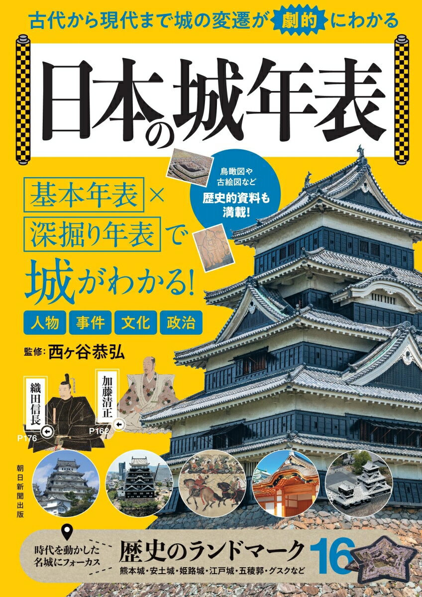 日本の城年表 古代から現代まで城の変遷が劇的にわかる