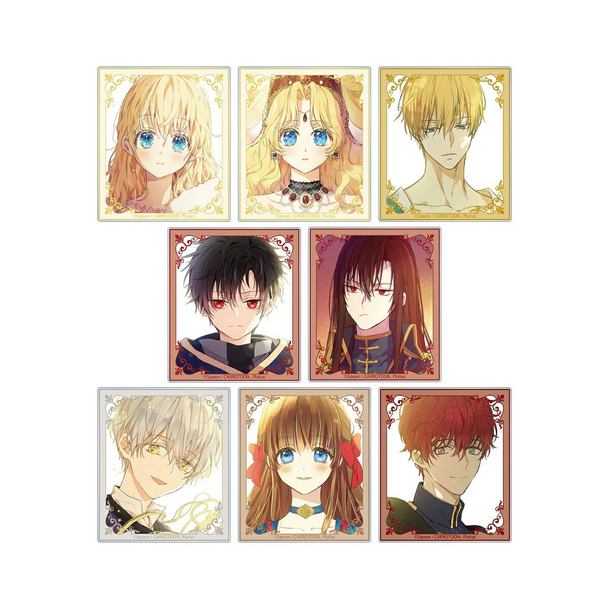 ある日、お姫様になってしまった件についてトレーディングアクリルカード(BOX＝8個)