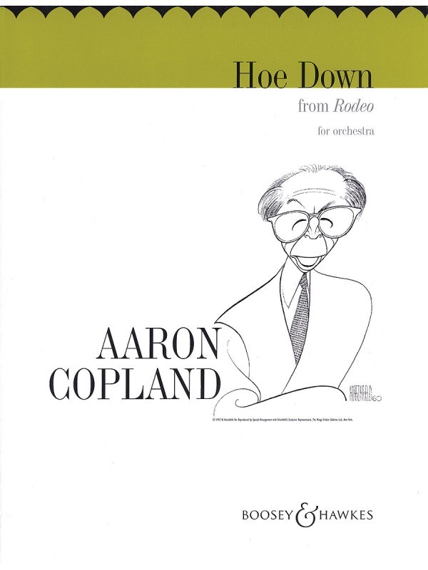 【輸入楽譜】コープランド, Aaron: 「ロデオ - 4つのダンス・エピソード」 より ホーダウン: スコアとパート譜セット