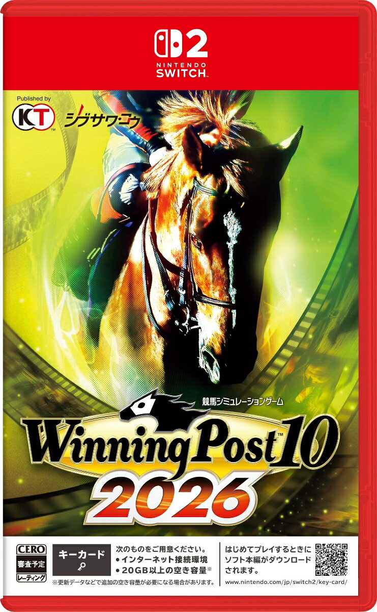 【特典】Winning Post 10 2026　Switch2版(WP10 2026 強敵に立ち向かった名馬たち 購入権セット 全4頭、スタートダッシュセット)