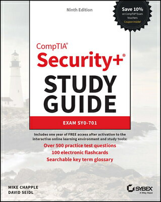 Comptia Security+ Study Guide with Over 500 Practice Test Questions: Exam Sy0-701 COMPTIA SECURITY+ SG W/OVER 50 （Sybex Study Guide） [ Mike Chapple ]