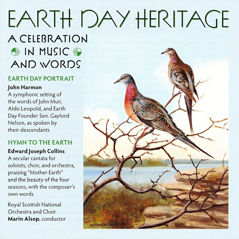 【輸入盤】Arth Day Heritage-a Celebration In Music & Words: Alsop / Royal Cottish National O & Cho Etc