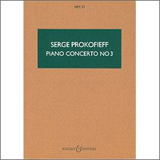 【輸入楽譜】プロコフィエフ, Sergei: ピアノ協奏曲 第3番 ハ長調 Op.26: スタディ・スコア