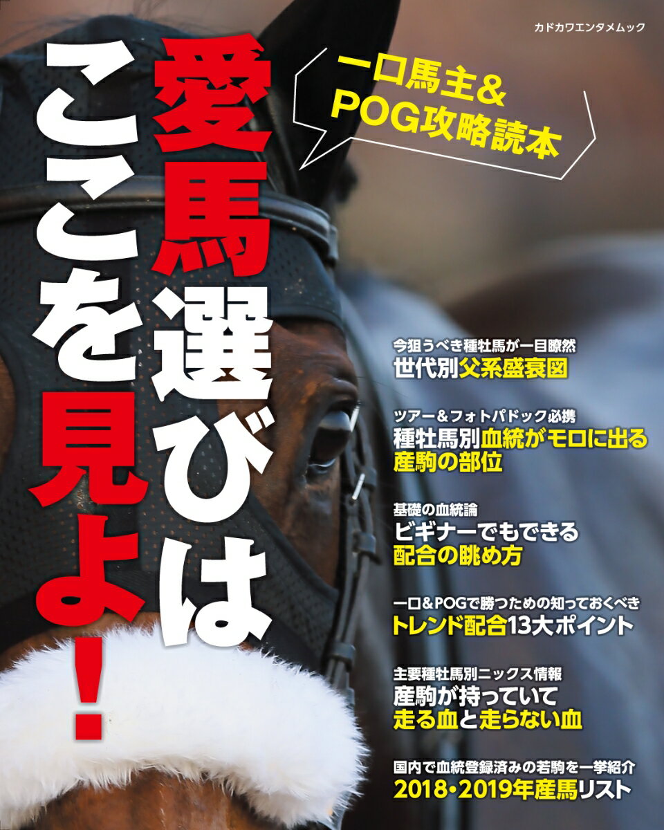 一口馬主＆POG攻略読本 愛馬選びはここを見よ！（45） （カドカワエンタメムック） [ サラブレ編集部 ]