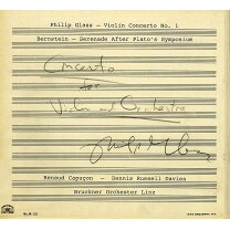 【輸入盤】グラス:ヴァイオリン協奏曲第1番、バーンスタイン:セレナード　ルノー・カプソン、デニス・ラッセル・デイヴィス&リンツ・ブルックナー管 [ グラス、フィリップ（1937-） ] book-18441027 楽天ブックス サンプル画像3