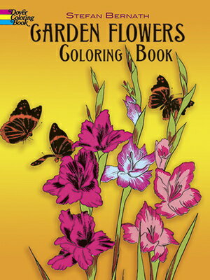 GARDEN FLOWERS COLORING BOOK