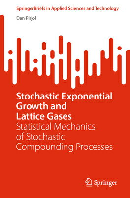 Stochastic Exponential Growth and Lattice Gases: Statistical Mechanics of Stochastic Compounding Pro