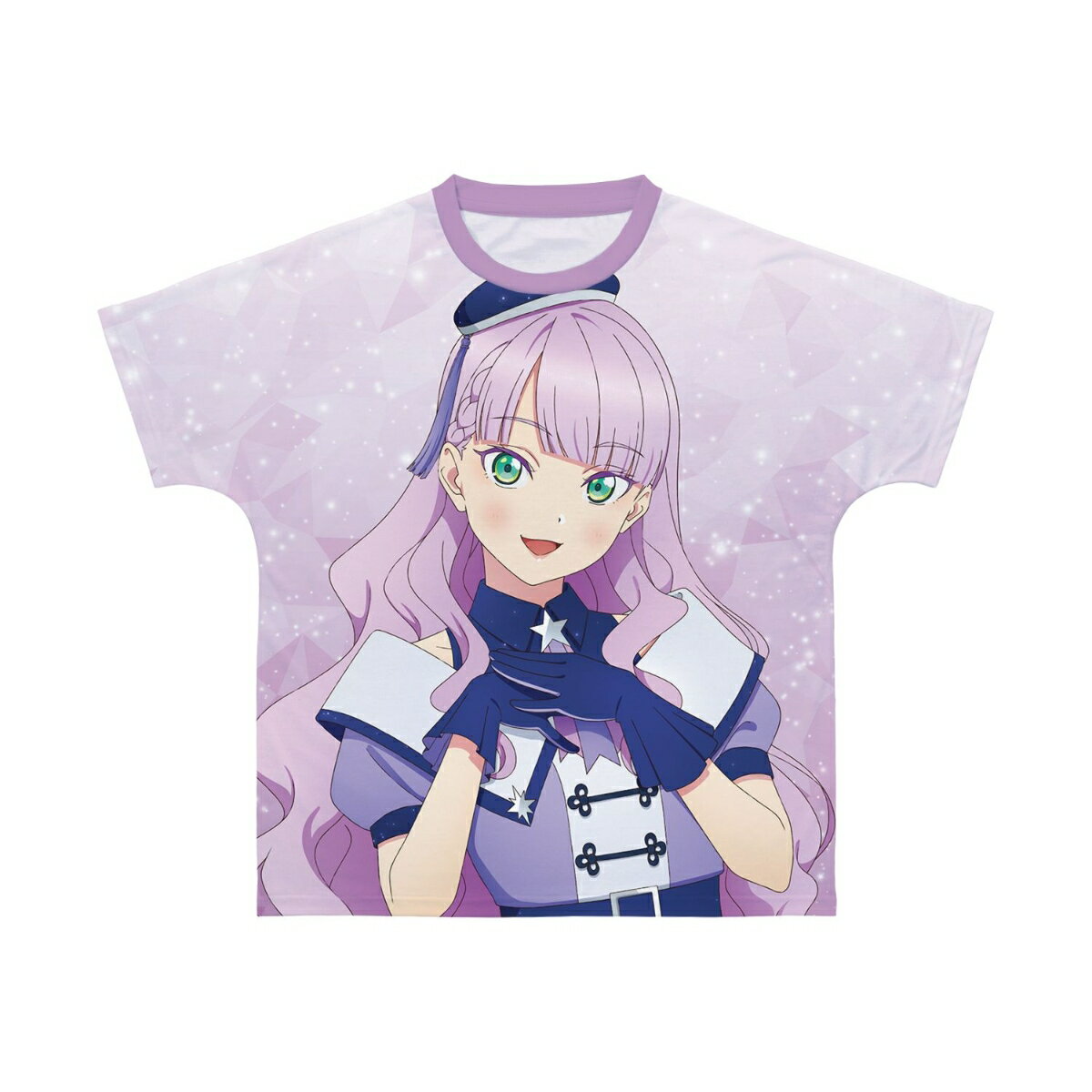ラブライブ！スーパースター!!描き下ろし ウィーン・マルガレーテ スーパースター!!ver. フルグラフィックTシャツユニセックス(サイズ/XXS)