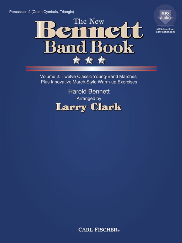 【輸入楽譜】ベネット, Harold(フィルモア, Henry): 新ベネット・バンド・ブック 第2巻/ラリー・クラーク編曲: パーカッション 2
