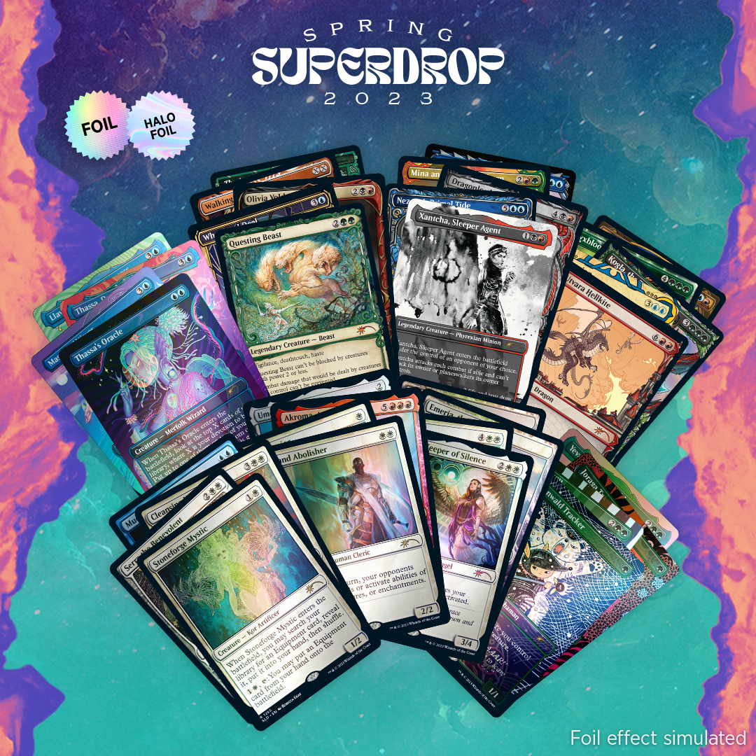 【クレジットカード決済限定】　マジック：ザ・ギャザリング Secret Lair Spring Superdrop 2023 Those Foils are Really Coming Down Bundle