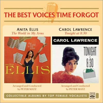 Anita Ellis / Carol Lawrence発売日：2025年02月28日 予約締切日：2025年02月24日 The World In My Arms & Tonight At 8:30 JAN：8427328641449 FSRV144 Fresh Sound CD ジャズ ヴォーカル 輸入盤
