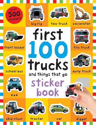 FIRST 100 STICKERS:TRUCKS AND THINGS(P)