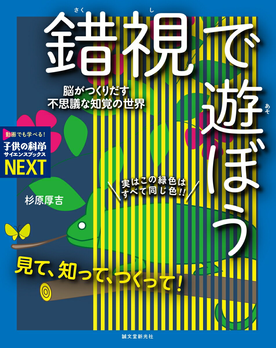 見て、知って、つくって！ 錯視で遊ぼう