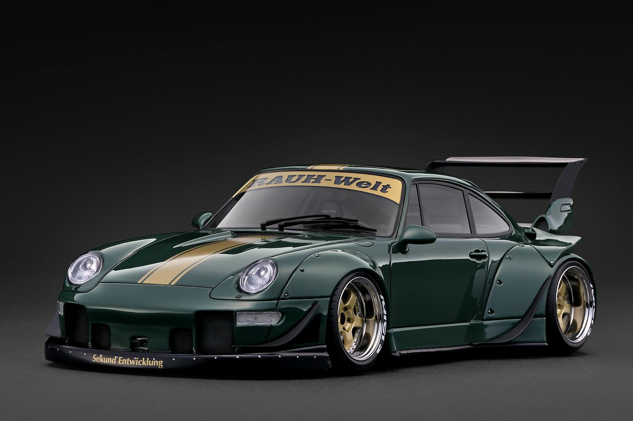 ignition model RWB 993 Green Metallic (1/18 Scale) 【IG4145】 (ミニカー)