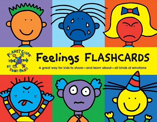 Todd Parr makes understanding feelings fun with these 20 sturdy flash cards featuring 40 different emotions. Each card shows two opposite feelings, one on each side, rendered in words and lively pictures. Kids will learn what it means to feel silly and serious, calm and nervous, brave and scared, and more.