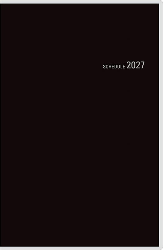 2027年 手帳 1月始まり No.146 ビジネス手帳 〈小型版〉 7 [黒]高橋書店 手帳判 ウィークリー