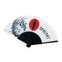 和柄扇子 侍(SAMURAI)