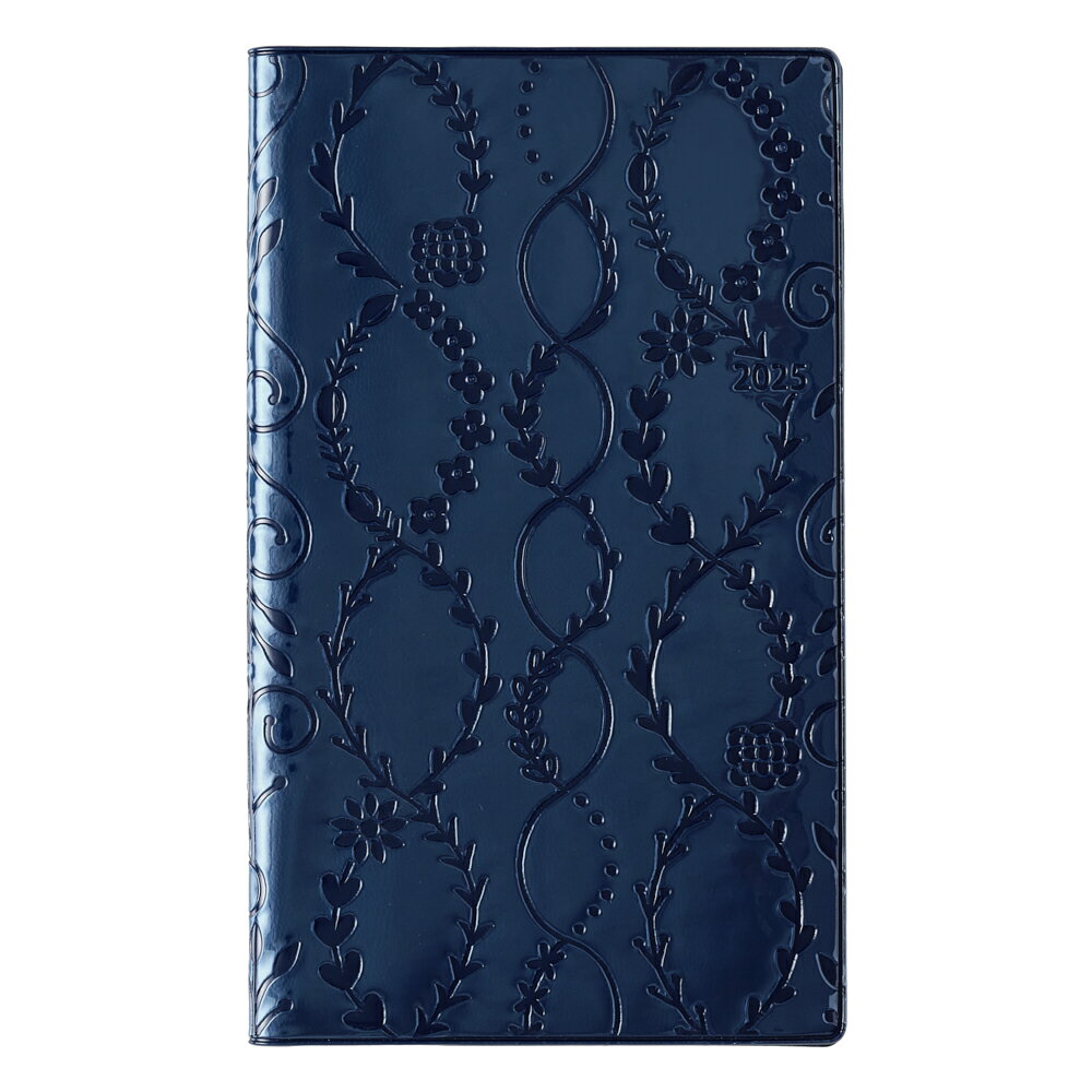 能率 2025年4月始まり 手帳 PAGEM by NOLTY ペイジェム マンスリーリュミエールたっぷりスリムーi日曜（ネイビー）9952