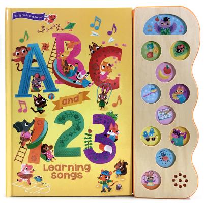 ABC and 123 Learning Songs ABC 123 LEARNING SONGS-SOUND （11 Button Sound Book） Rose Nestling