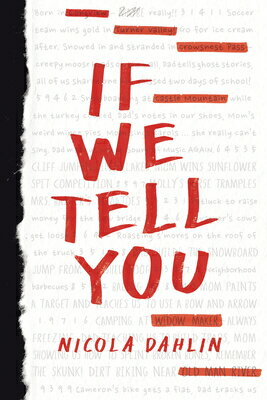 If We Tell You IF WE TELL YOU [ Nicola Dahlin ]