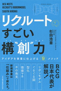 リクルートの　すごい構“創”力