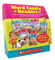 Help kids become better readers, writers, and spellers with these lively tales that teach the top 16 word families! Each book reinforces a different word family via a lively story and fun follow-up activities. Includes 80 books and a big teaching guide filled with lessons, reproducibles, and more.