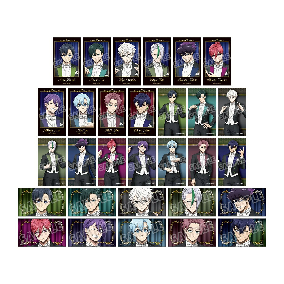TVアニメ『ブルーロック』描き下ろし 指揮者ver. トレーディングイラストカード(BOX＝30個入)