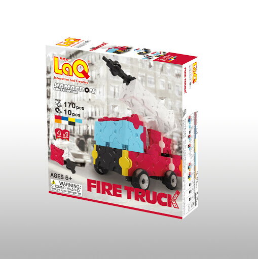 LaQ ハマクロンコンストラクター　ファイヤートラック