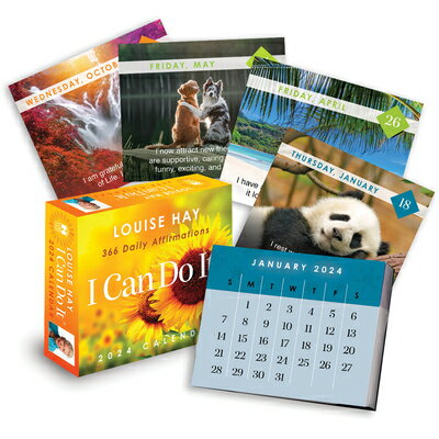 I Can Do It(r) 2024 Calendar: 366 Daily Affirmations I CAN DO IT(R) 2024 CAL [ Louise Hay ]