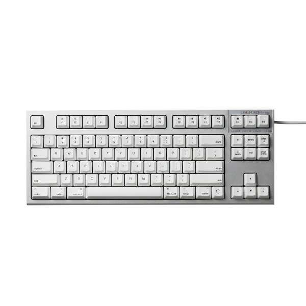 REALFORCE TKL for Mac 英語 テンキーレスキーボード (87配列 標準 Mac) KT白 変荷重