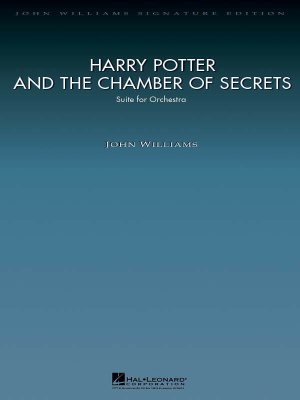 【輸入楽譜】ウィリアムズ, John: 管弦楽組曲「ハリー・ポッターと秘密の部屋」: スコアとパート譜セット