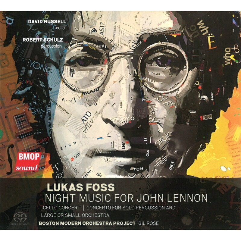 【輸入盤】ジョン・レノンのための夜の音楽、チェロ協奏曲、打楽器協奏曲 ギル・ローズ＆ボストン・モダン・オーケストラ・プロジェクト、デイヴィ