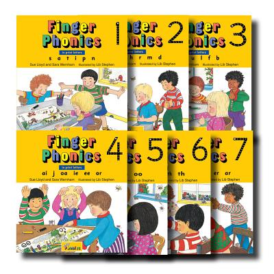 FINGER PHONICS, BOOKS 1-7: IN PRINT(BB)