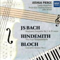 【輸入盤】Bach, Hindemith, Bloch: Works For Piano & Orch: Pierce(P) Trevor / Capella Istropolitana Slovak Rso