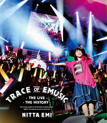 新田恵海 LIVE「Trace of EMUSIC 〜THE LIVE・THE HISTORY〜 (通常盤)」【Blu-ray】