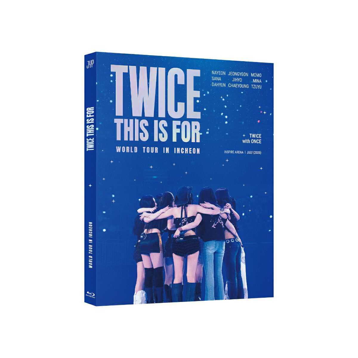 【先着特典】【輸入盤】TWICE ＜THIS IS FOR＞ WORLD TOUR IN INCHEON（KOR/BRD）【Blu-ray】(オリジナルチケット(DVD/BD共通))
