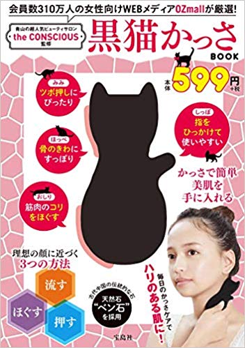 青山の超人気ビューティサロン the CONSCIOUS監修黒猫かっさBOOK