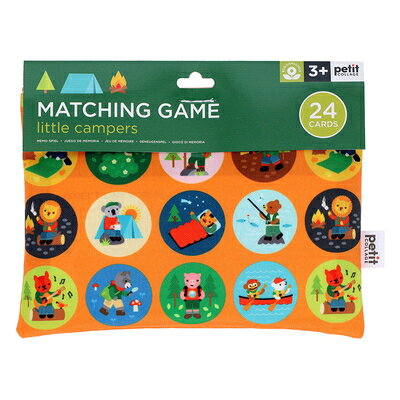 SPAーLITTLE CAMPERS MATCHING GA Petit Collage PETIT COLLAGE2026 Board　Games Spanish ISBN：9781797241531 洋書 Family life & Comics（生活＆コミック） Games