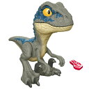 マテル ジュラシックワールド(JURASSIC WORLD) キック＆モグモグ ベビー ブルー【恐竜 おもちゃ】【全長:約17.8cm】 【4才~】 HVB43