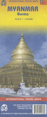 Myanmar Burma MAP-INTL TRAVEL MAPS MYANMAR B （International Travel Maps） [ International Travel Maps ]