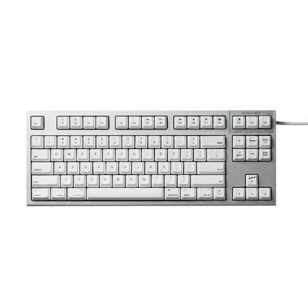 REALFORCE TKL SA for Mac 英語 テンキーレスキーボード (87配列 APC+静音 Mac) KT白 30g