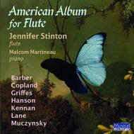 【輸入盤】American Album For Flute: Stinton(Fl) Martineau(P)