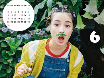卓上 広瀬すず(2019年1月始まりカレンダー)