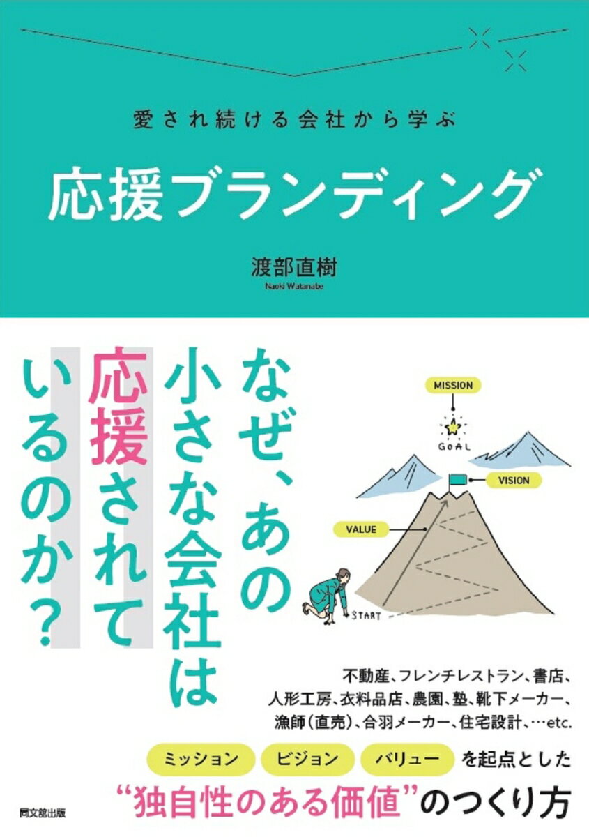 なぜ、あの小さな会社は応援されているのか？不動産、フレンチレストラン、書店、人形工房、衣料品店、農園、塾、靴下メーカー、漁師（直売）、合羽メーカー、住宅設計…ｅｔｃ．ミッション、ビジョン、バリューを起点とした“独自性のある価値”のつくり方。