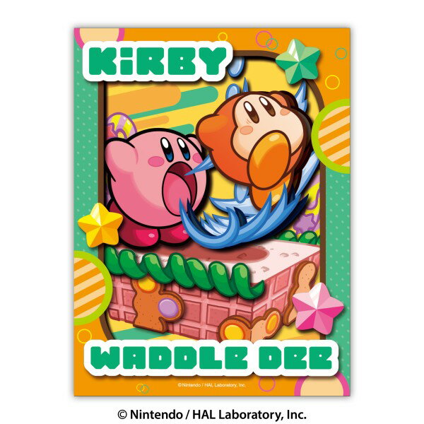 星のカービィ SA-M77 Kirby&Waddledd　ペーパーシャドーアートミニ
