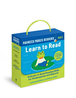 Phonics Makes Readers: Learn to Read Box 2: 15 Books to Build Reading Skills for Kindergarten and Be PHONICS MAKES READERS LEARN TO （Phonics Makes Readers） Laurin Brainard