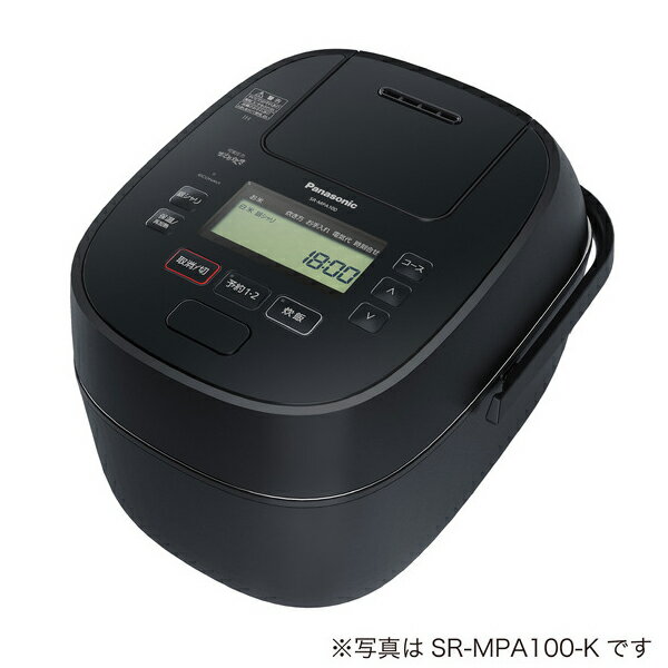 Panasonic 可変圧力IHジャー炊飯器 1.8L （ブラック） SR-MPA180-K