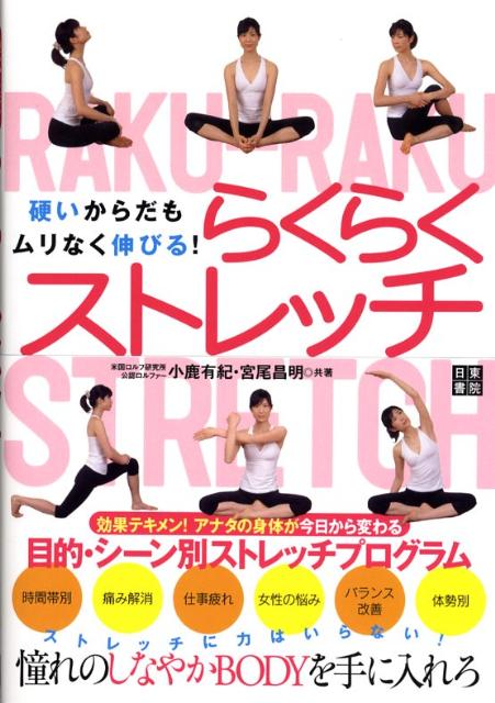 効果テキメン！アナタの身体が今日から変わる、目的・シーン別ストレッチプログラム。時間帯や目的に合わせて、効果的なストレッチの組み合わせ例を紹介。